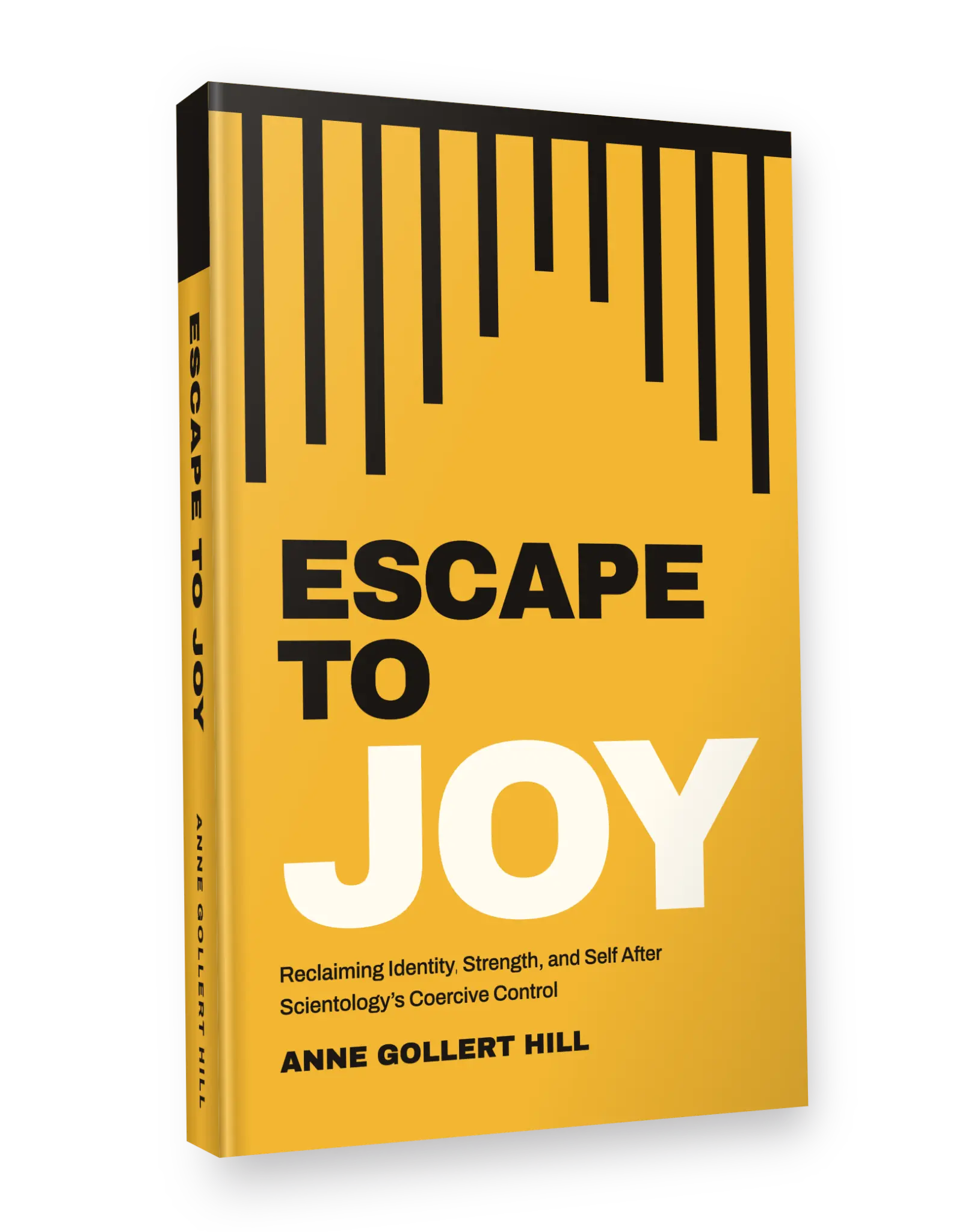 Escape to Joy by Anne Gollert Hill — gold book cover